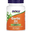 garlic oil now foods 1500 mg 100 softgel
